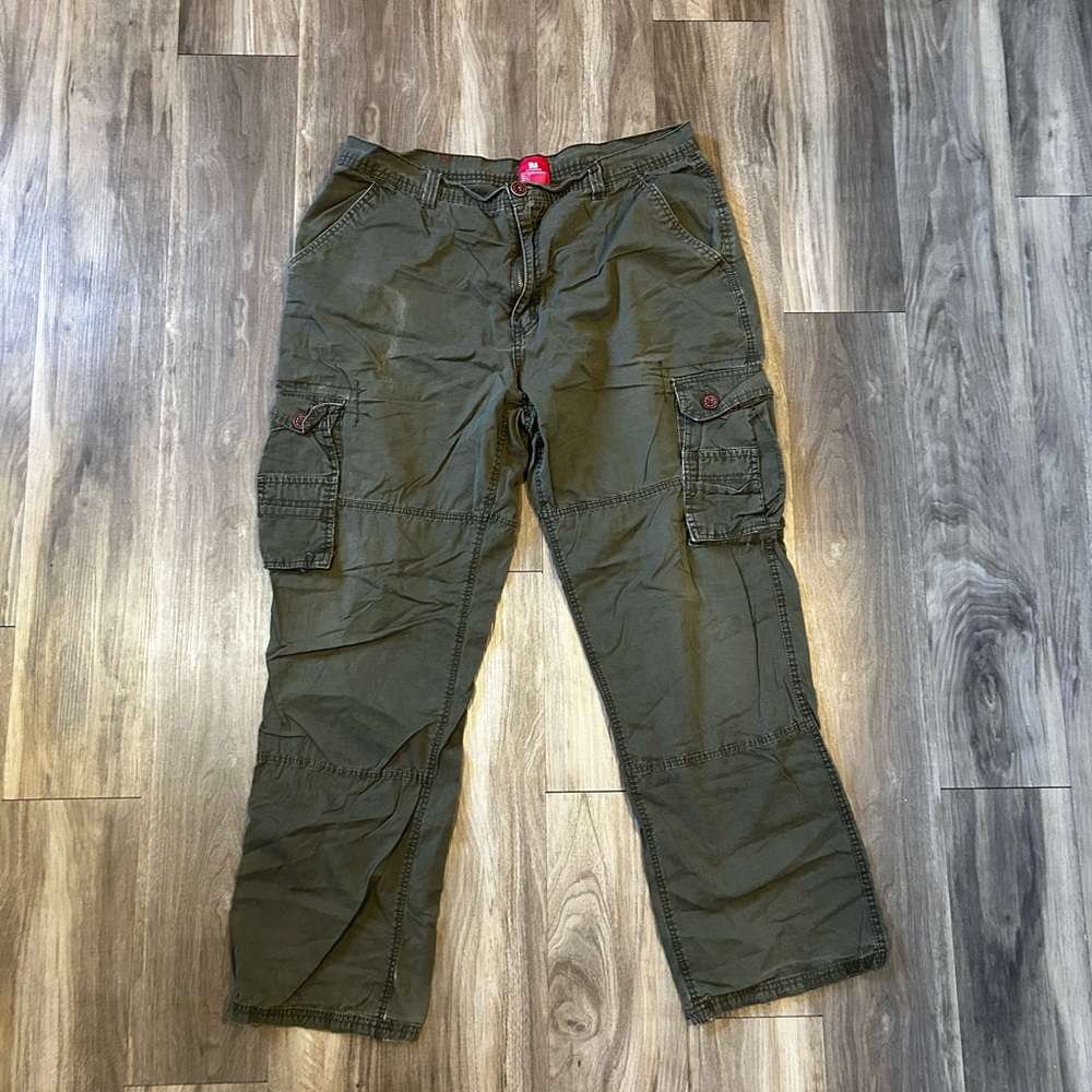 Olive Green Cargo Pants